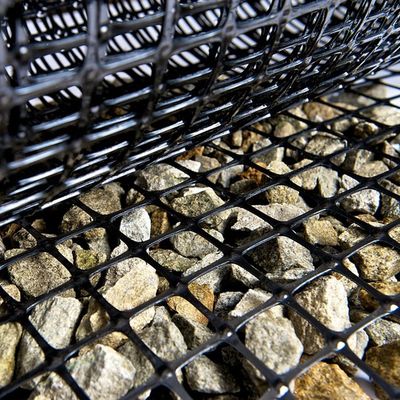 Service d'inspection sur place pour les géogrides en plastique utilisées dans les pavés à gazon en béton de 30/30 kn