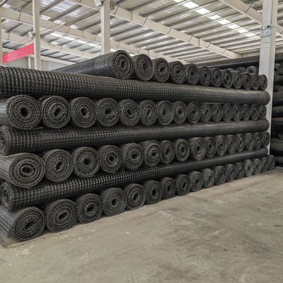 Service d'inspection sur place pour les géogrides en plastique utilisées dans les pavés à gazon en béton de 30/30 kn