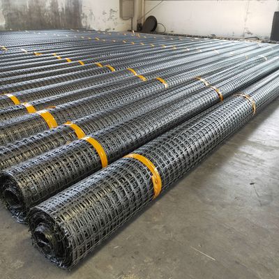 Réseau géo-biaxial en plastique de 20 kn-20 kn pour la stabilisation du sol/la stabilisation renforcée de la pente de la route