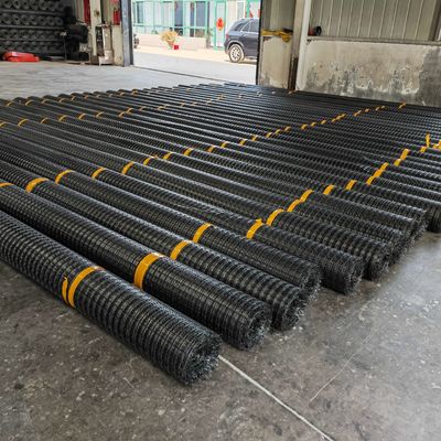 Réseau géo-biaxial en plastique de 20 kn-20 kn pour la stabilisation du sol/la stabilisation renforcée de la pente de la route