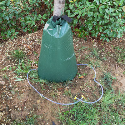 Sac d'arrosage à libération lente avec deux tuyaux de drainage 20 gallons Sac d'eau en PVC 500 grammes