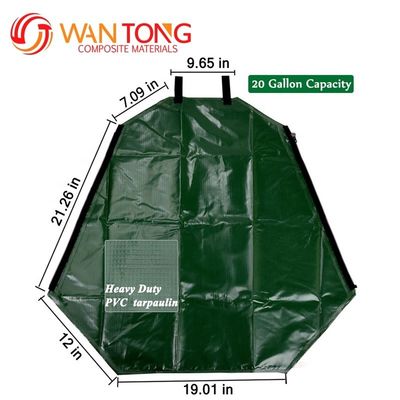 Sacs d'arrosage en PVC de 25 gallons et 100 litres pour l'irrigation verte à libération lente