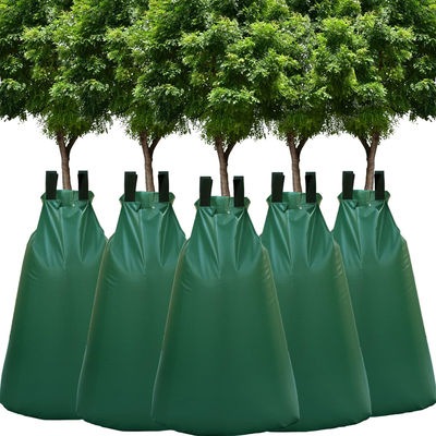 Sac d'arrosage extérieur vert à 20 gallons Système d'irrigation automatique à libération lente Économisez de l'eau