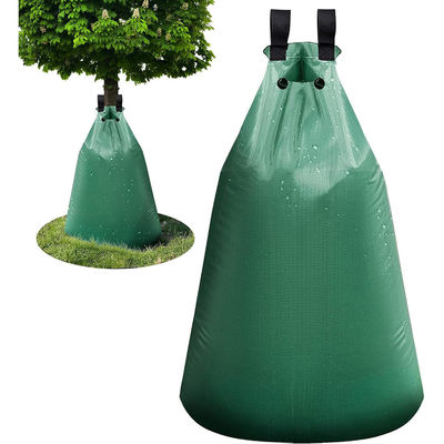 Capacité 75L Sac d'arrosage en plastique à libération lente pour arbres Sac d'irrigation goutte à goutte