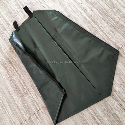 20 litres de sac d'arrosage en PE vert foncé en PVC pour une irrigation efficace